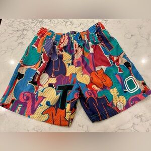 Overtime Shorts Youth Boys L graffiti print